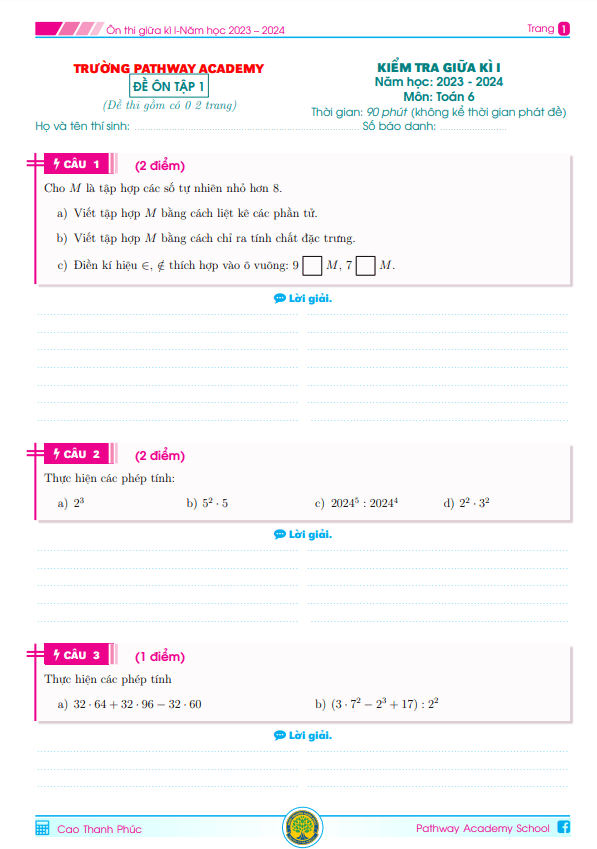 04 de on tap giua hoc ki 1 hk1 lop 6 mon toan nam 2023 2024 truong pathway academy tp hcm d