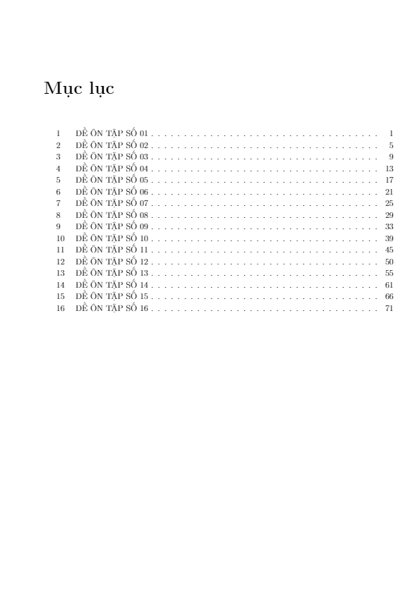 16 đề ôn thi học kì 1 (HK1) lớp 12 môn Toán năm học 2019 2020 có đáp án 6 16 de on thi hoc ki 1 hk1 lop 12 mon toan nam hoc 2019 2020 co dap an d