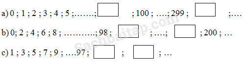 Câu 1, 2, 3, 4, 5 trang 83, 84 Vở bài tập (VBT) Toán 4 tập 2: Bài 152+153+154. Ôn tập về số tự nhiên 1 20171211170934bai 152 hinh 2 vbt toan 4 tap 2