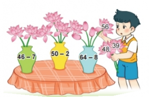 Bài 2 trang 84 Toán 2 Kết nối tri thức: Cắm hoa vào lọ thích hợp 4 2021 07 19 094948 300x196 1