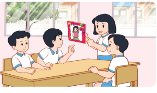 Tuần 6 trang 19 SGK Hoạt động trải nghiệm lớp 3 cánh diều: Sử dụng bức ảnh đã chuẩn bị để giới thiệu về bản thân với các bạn trong nhóm 3 202303040939571 9