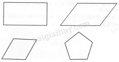 Câu 1 trang 126 VBT Toán 4 - Kết nối tri thức: a) Tô màu vào hình thoi trong các hình dưới đây.b) Tô màu vào hình tứ giác vừa có cặp 4 2024050709521020 13