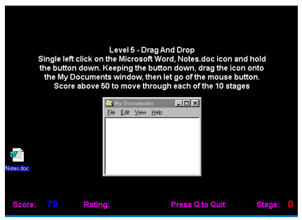 Tin học lớp 3 Bài 13: Luyện tập sử dụng chuột trang 59, 60, 61, 62 | Kết nối tri thức (ảnh 1)