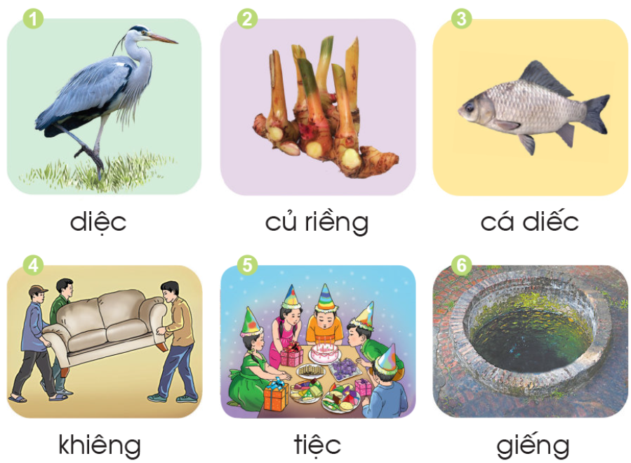 Bài 83: iêng yêng iêc trang 148 Tiếng Việt 1 - Cánh diều tập 1: Tiếng nào có vần iêng? Tiếng nào có vần iêc? 2 20240517090611831