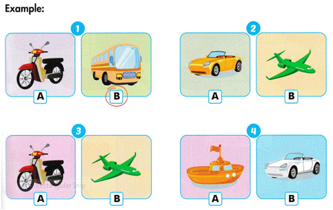 Review 8 - Tiếng Anh 2 iLearn Smart Start: (Bạn có nhìn thấy chiếc xe buýt không? 1 202406050849487 86 1