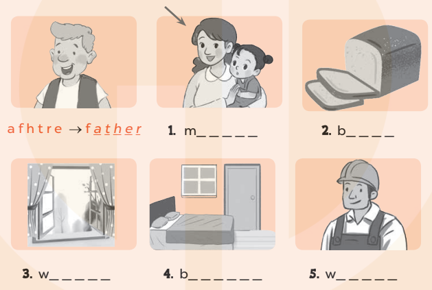 Self-check 3 & Funtime - SBT Tiếng Anh 3 - Global Success: Minh: Who’s that? (Kia là ai vậy? ) 7 2024061709555911