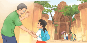 Bài 22 Để cháu nắm tay ông trang 100, 101 Tiếng Việt lớp 3: Điểm tham quan cuối cùng của gia đình Dương là ở đâu? 7 bc3a0i 22 c491e1bb83 chc3a1u ne1baafm tay c3b4ng 300x149 1