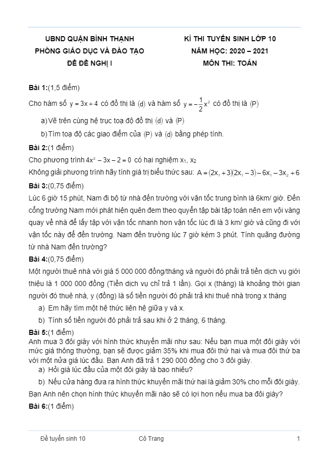bo de tham khao tuyen sinh nam 2020 2021 mon toan so gd dt tp hcm d