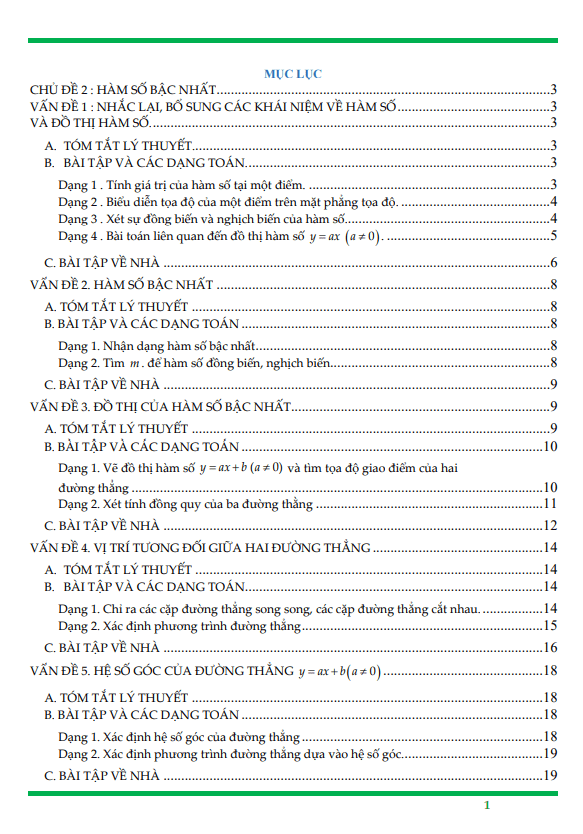 Các dạng toán hàm số bậc nhất 2 cac dang toan ham so bac nhat d