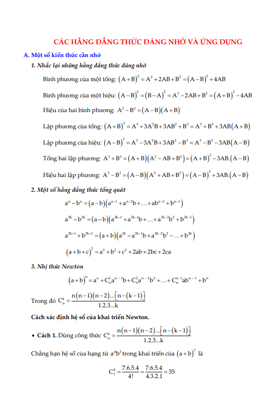 Các hằng đẳng thức đáng nhớ và ứng dụng 4 cac hang dang thuc dang nho va ung dung d