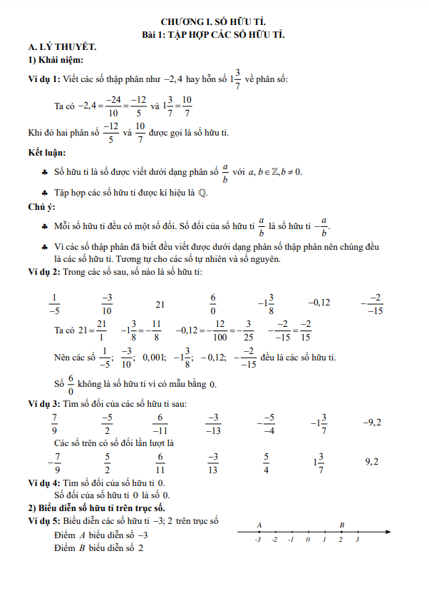 chuyen de co ban lop 7 mon toan ket noi tri thuc voi cuoc song tap 1 d