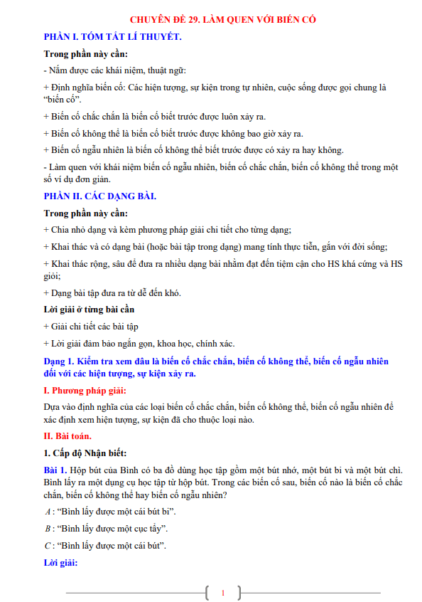 chuyen de lam quen voi bien co lop 7 mon toan d