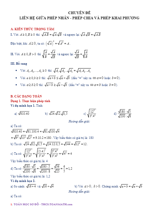 chuyen de lien he giua phep nhan phep chia va phep khai phuong d