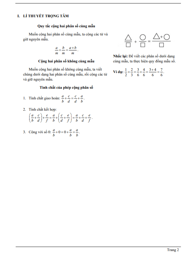 chuyen de phep cong phan so tinh chat co ban cua phep cong phan so d