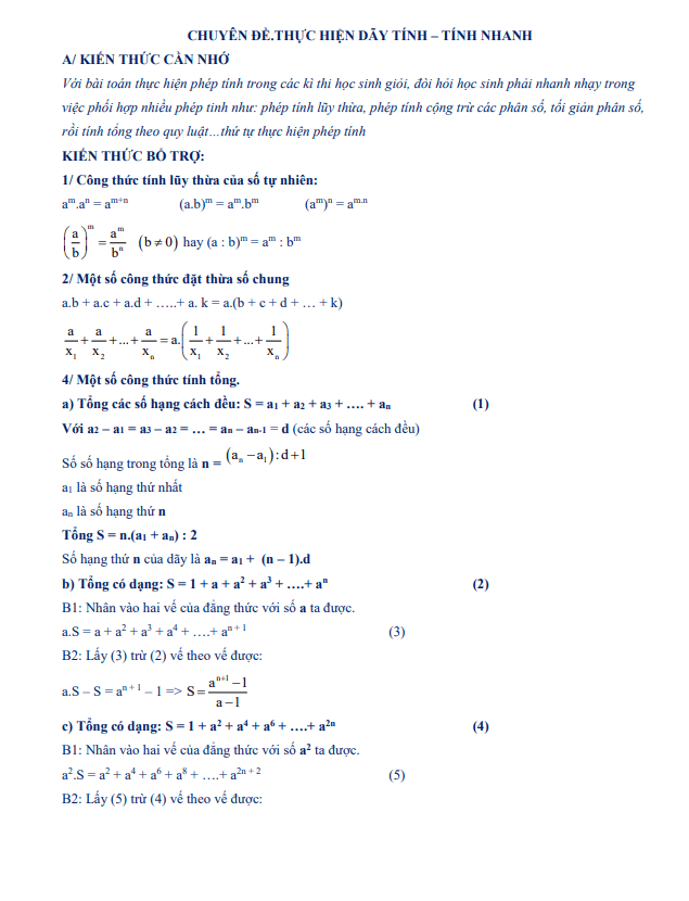 chuyen de thuc hien day tinh va tinh nhanh d