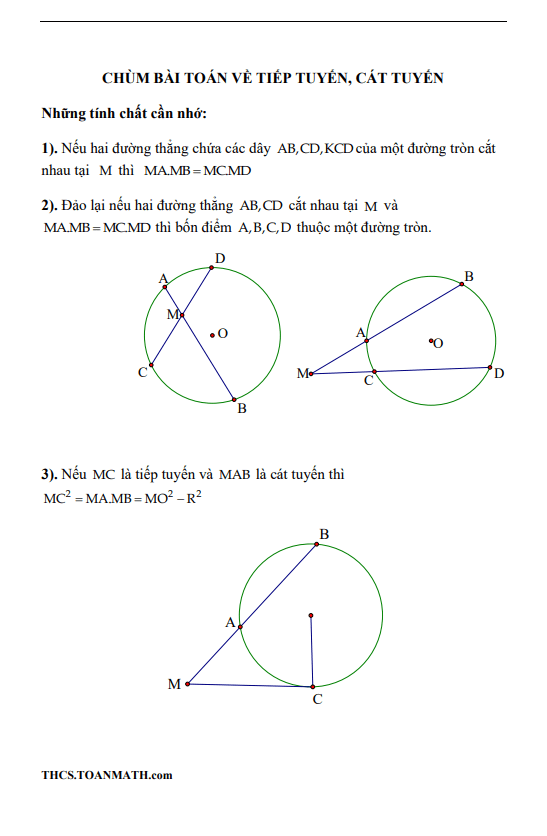 chuyen de tiep tuyen cat tuyen on thi vao d