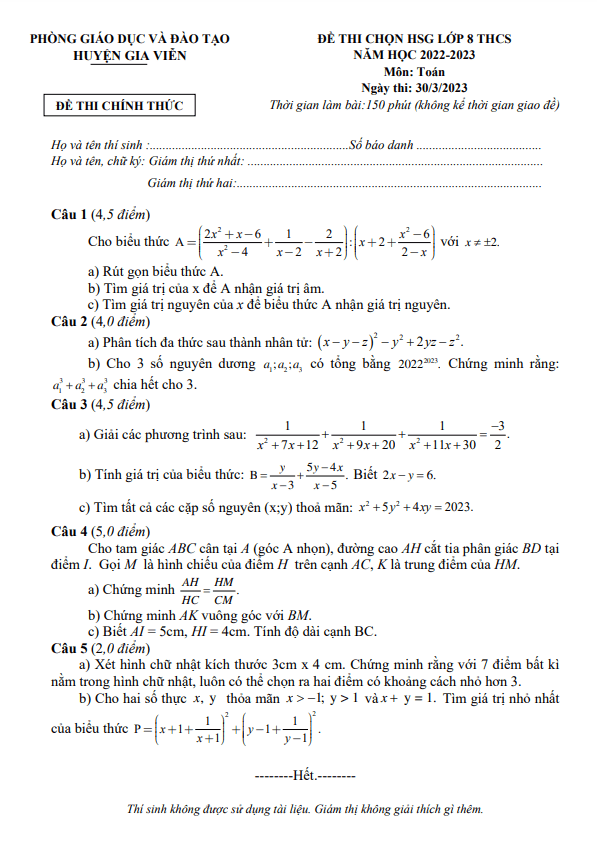 Đề học sinh giỏi lớp 8 môn Toán năm 2022 2023 phòng GD ĐT Gia Viễn Ninh Bình 5 de hoc sinh gioi lop 8 mon toan nam 2022 2023 phong gd dt gia vien ninh binh d