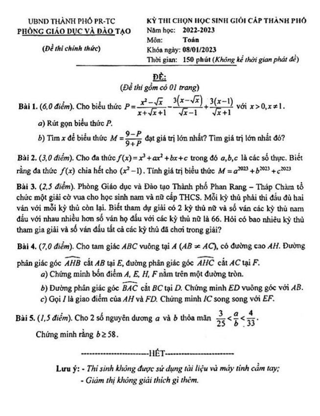de hsg toan nam 2022 2023 phong gd dt phan rang thap cham ninh thuan d