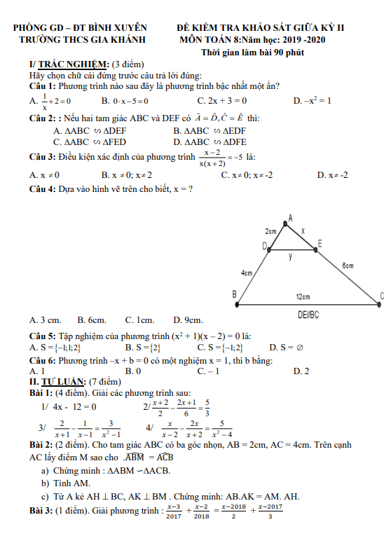 de khao sat giua hoc ki 2 hk2 lop 8 mon toan nam 2019 2020 truong thcs gia khanh vinh phuc d