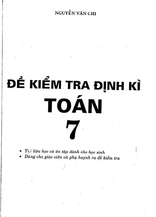 de kiem tra dinh ky lop 7 mon toan nguyen van chi d