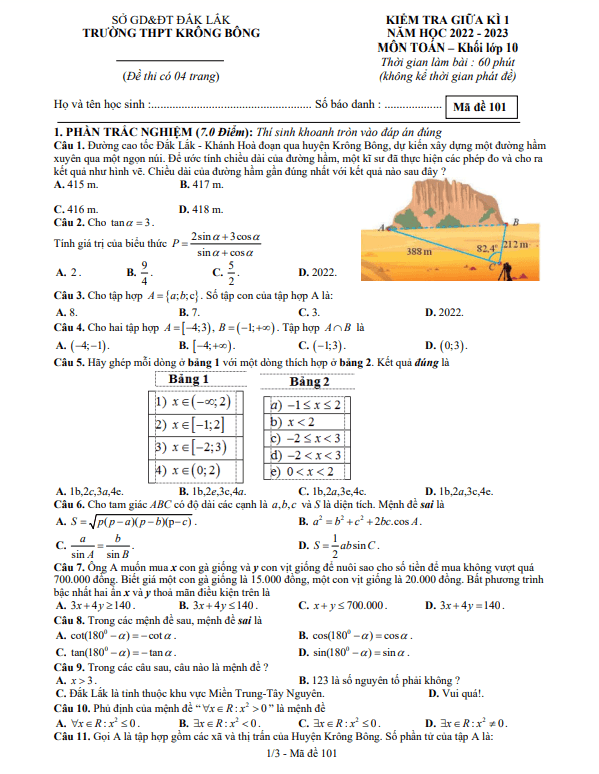 de thi giua hoc ki 1 hk1 lop 10 mon toan nam 2022 2023 truong thpt krong bong dak lak d