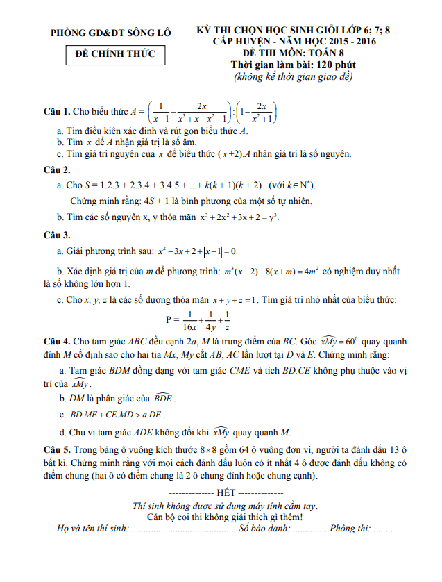 de thi hsg lop 8 mon toan cap huyen nam 2015 2016 phong gd dt song lo vinh phuc d