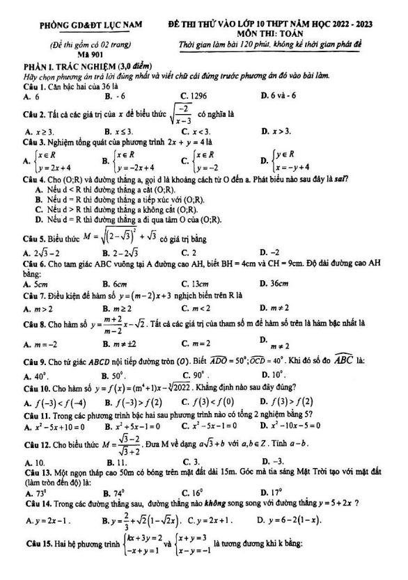 de thi thu toan vao nam 2022 2023 phong gd dt luc nam bac giang d