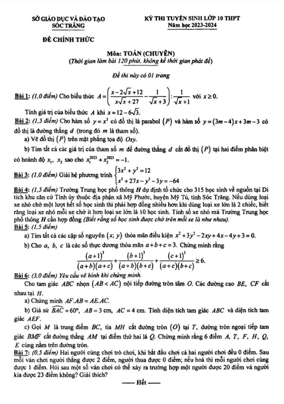 de tuyen sinh mon toan chuyen nam 2023 2024 so gd dt soc trang d