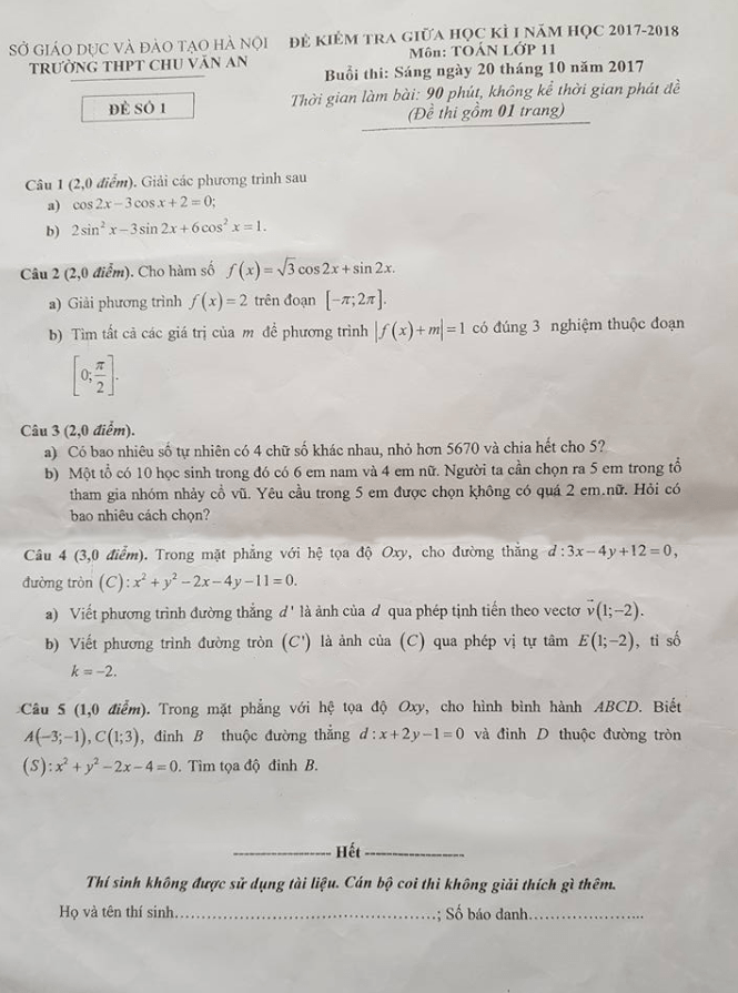 decc80 kiecc89m tra giucc83a hocca3c kycc80 i nam hocca3c 2017 2018 mon toacc81n 11 truocc80ng thpt chu van an hacc80 nocca3i d