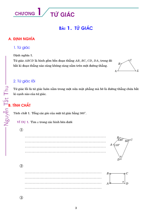 Lý thuyết và bài tập chuyên đề tứ giác Nguyễn Tất Thu 8 ly thuyet va bai tap chuyen de tu giac nguyen tat thu d