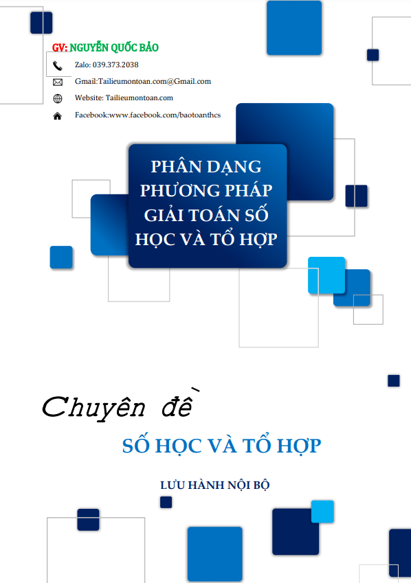 Phân dạng và phương pháp giải toán số học và tổ hợp Nguyễn Quốc Bảo 3 phan dang va phuong phap giai toan so hoc va to hop nguyen quoc bao d