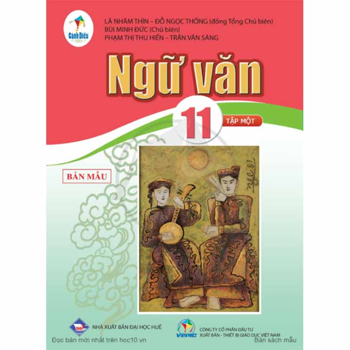 Sách giáo khoa (SGK) - Ngữ Văn Lớp 11 Tập 1 Cánh diều 5 sach giao khoa sgk ngu van lop 11 tap 1 canh dieu 1688