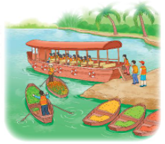 Bài 5 trang 20 Toán 2 tập 1 Kết nối tri thức: Trên thuyền có 12 hành khách, đến bến có 3 hành khách lên thuyền 6 screenshot 50 1