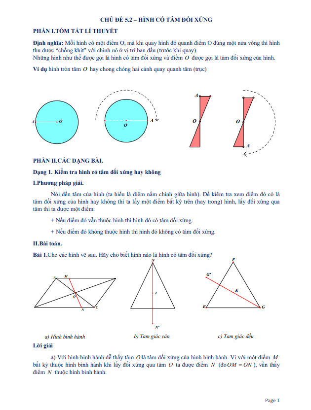 tai lieu day them hoc them chuyen de hinh co tam doi xung d