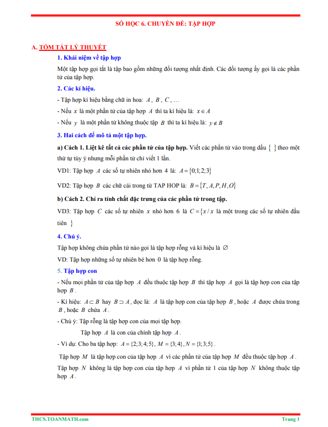 tom tat ly thuyet va bai tap trac nghiem chuyen de tap hop d