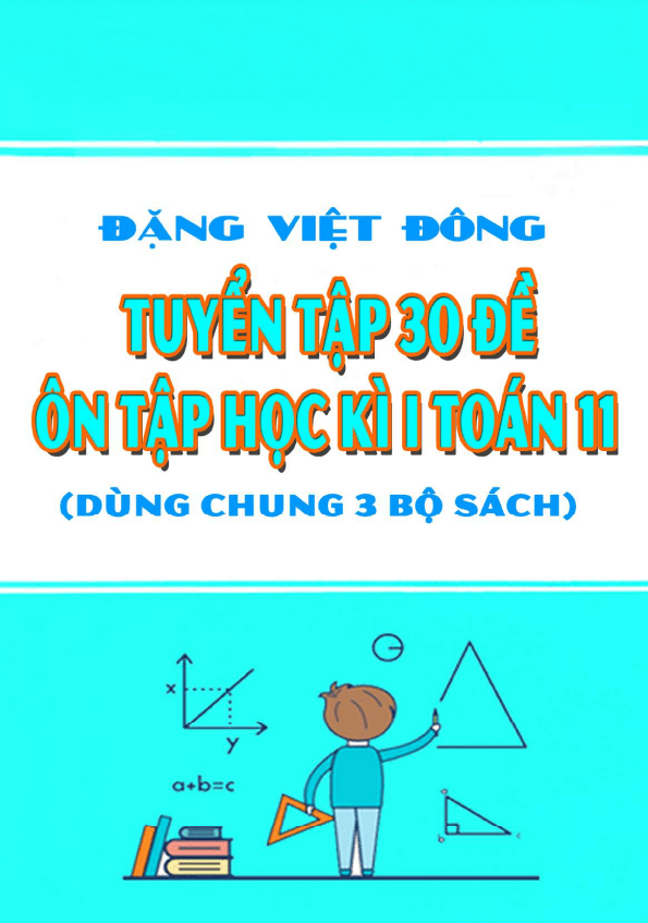 tuyen tap 30 de on tap cuoi hoc ki 1 hk1 lop 11 mon toan co dap an va huong dan giai d