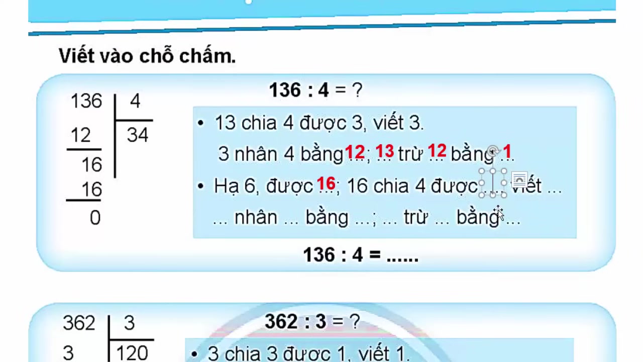 Hướng Dẫn Giải Bài Tập Toán Lớp 3: Phép Chia Và Nhận Biết Phép Tính Có Dư 1 Cô Thanh Nấm bắt đầu bài giảng bằng việc ôn tập kiến thức nền tảng về phép chia.