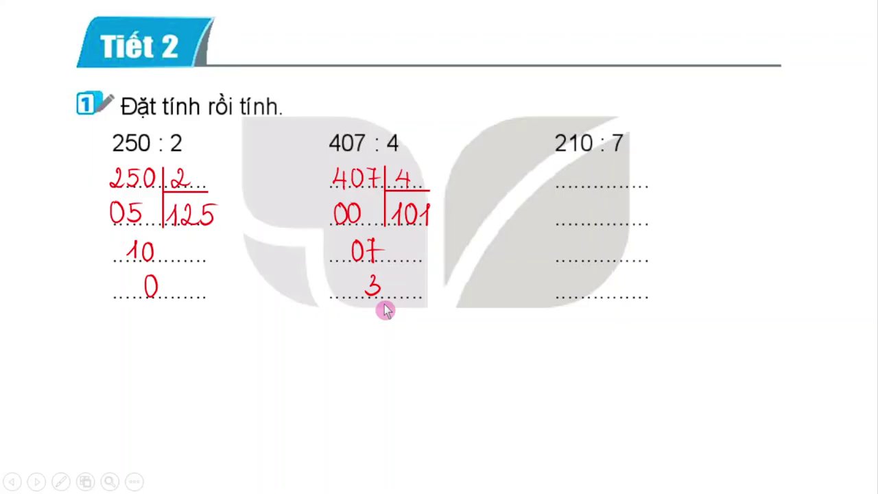 Chia Số Có Ba Chữ Số Cho Số Có Một Chữ Số: Hướng Dẫn Chi Tiết Từ Bài Tập Đến Ứng Dụng Thực Tế 3 So sánh trực quan giữa kết quả của một phép chia hết và một phép chia có dư.
