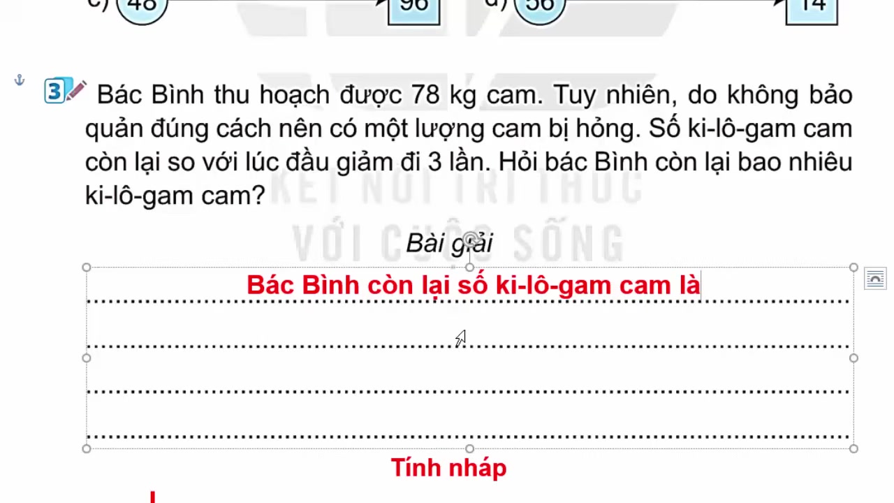 Hướng Dẫn Giải Toán Lớp 2: Phép Nhân, Phép Chia Và Bài Toán Có Lời Văn Cực Dễ Hiểu 4 Sử dụng giấy nháp để tính toán cẩn thận là thói quen tốt cần rèn luyện.