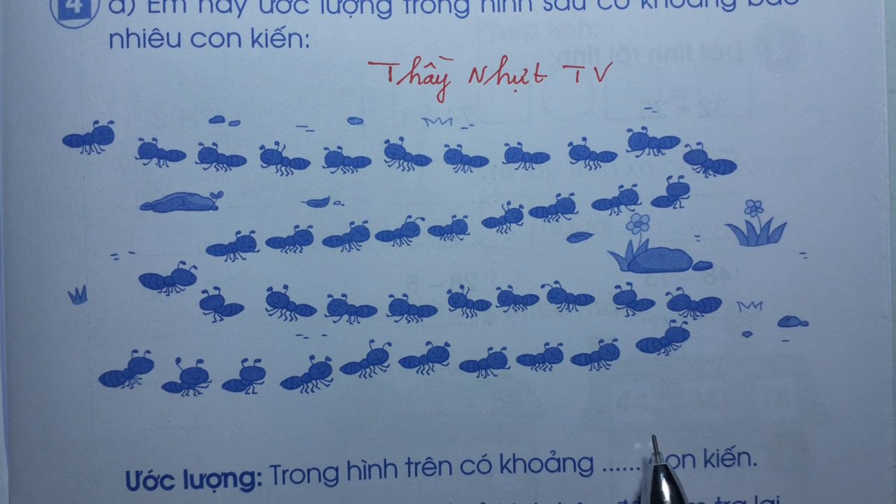 Thầy Nhựt khoanh tròn kết quả "ĐÚNG" cho phép so sánh 45 > 35.