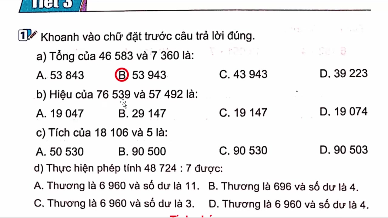Hình ảnh minh họa cách đặt tính và thực hiện phép trừ có nhớ, giúp học sinh hình dung rõ ràng từng bước mượn và trả.