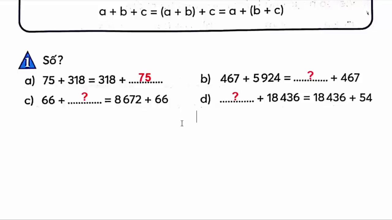 Hướng dẫn từng bước giải bài tập tính bằng cách thuận tiện nhất.