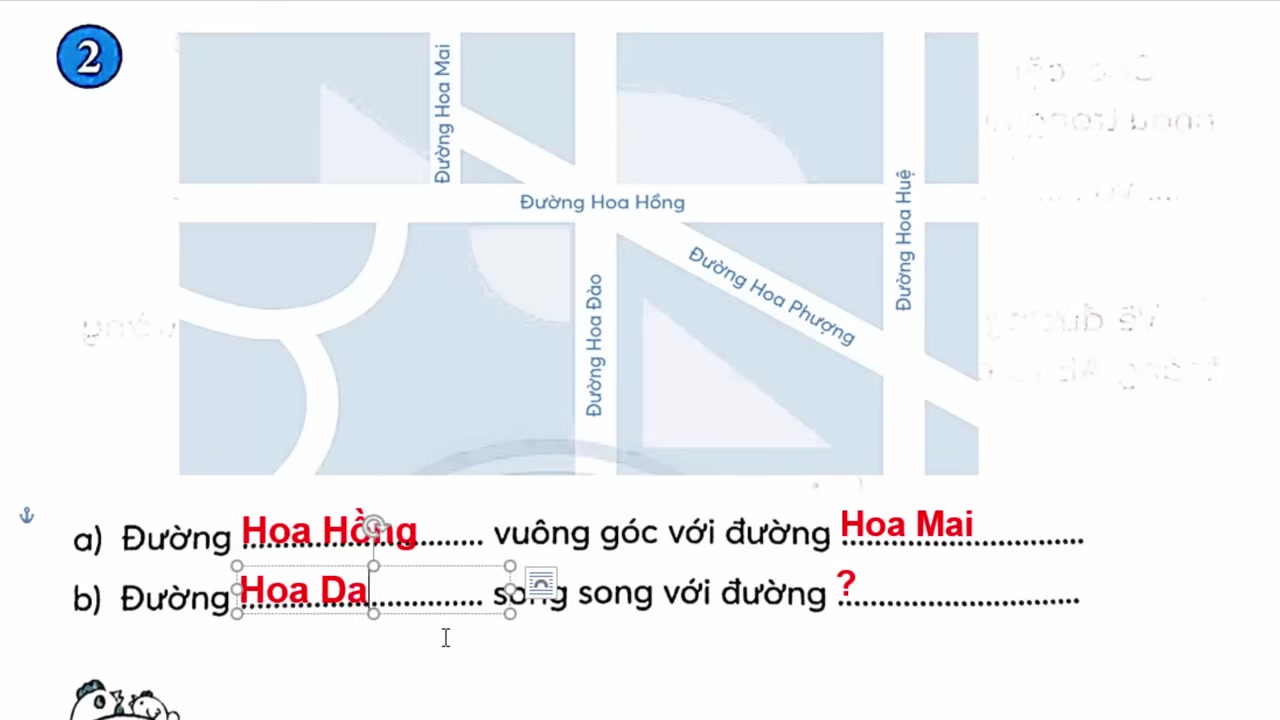 Ví dụ minh họa hai cạnh của cửa sổ vuông góc với nhau, và hai cạnh đối diện thì song song với nhau - một ứng dụng thực tế dễ thấy.