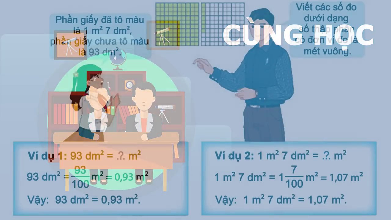 Hình ảnh minh họa một tờ giấy với phần đã tô màu và phần chưa tô màu, giúp học sinh hình dung bài toán.