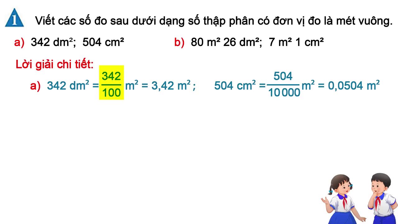 Sơ đồ tư duy tổng hợp các bước chuyển đổi giữa các đơn vị đo diện tích phổ biến (ha, m², dm², cm²).